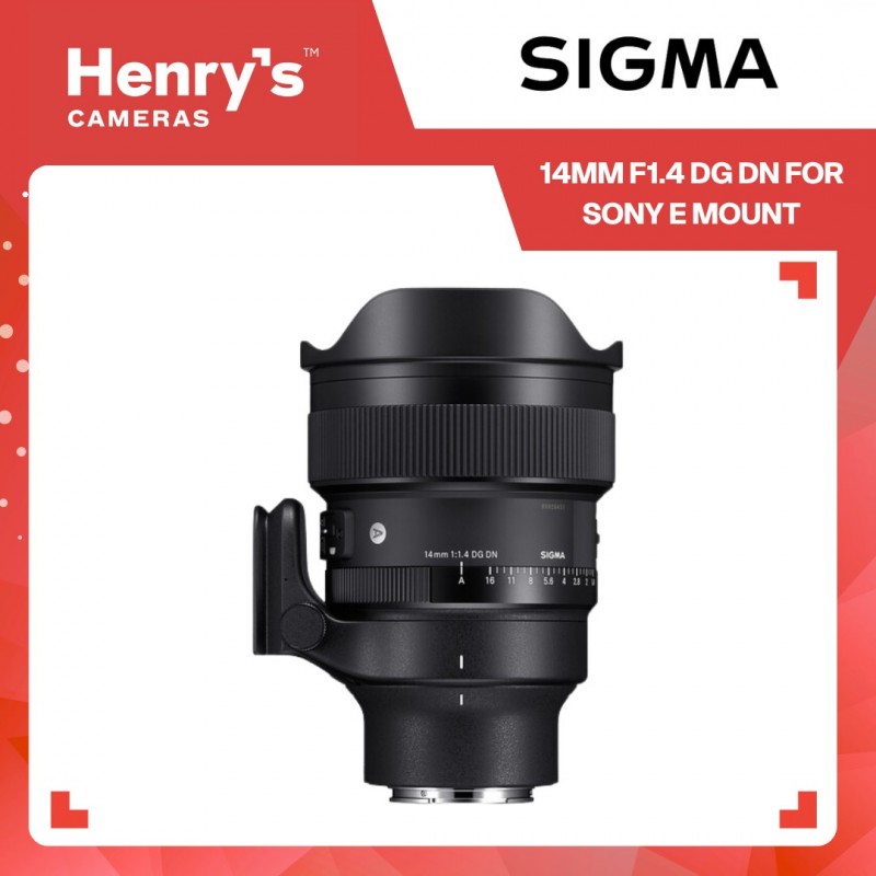 Sigma 14MM F1.4 DG DN for Sony E Mount